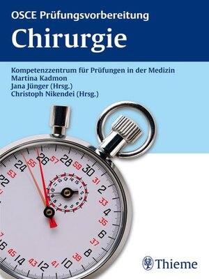 cover image of OSCE Prüfungsvorbereitung Chirurgie